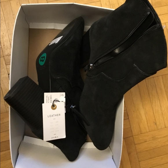 Zara basic collection tan boots - Picture 1 of 2